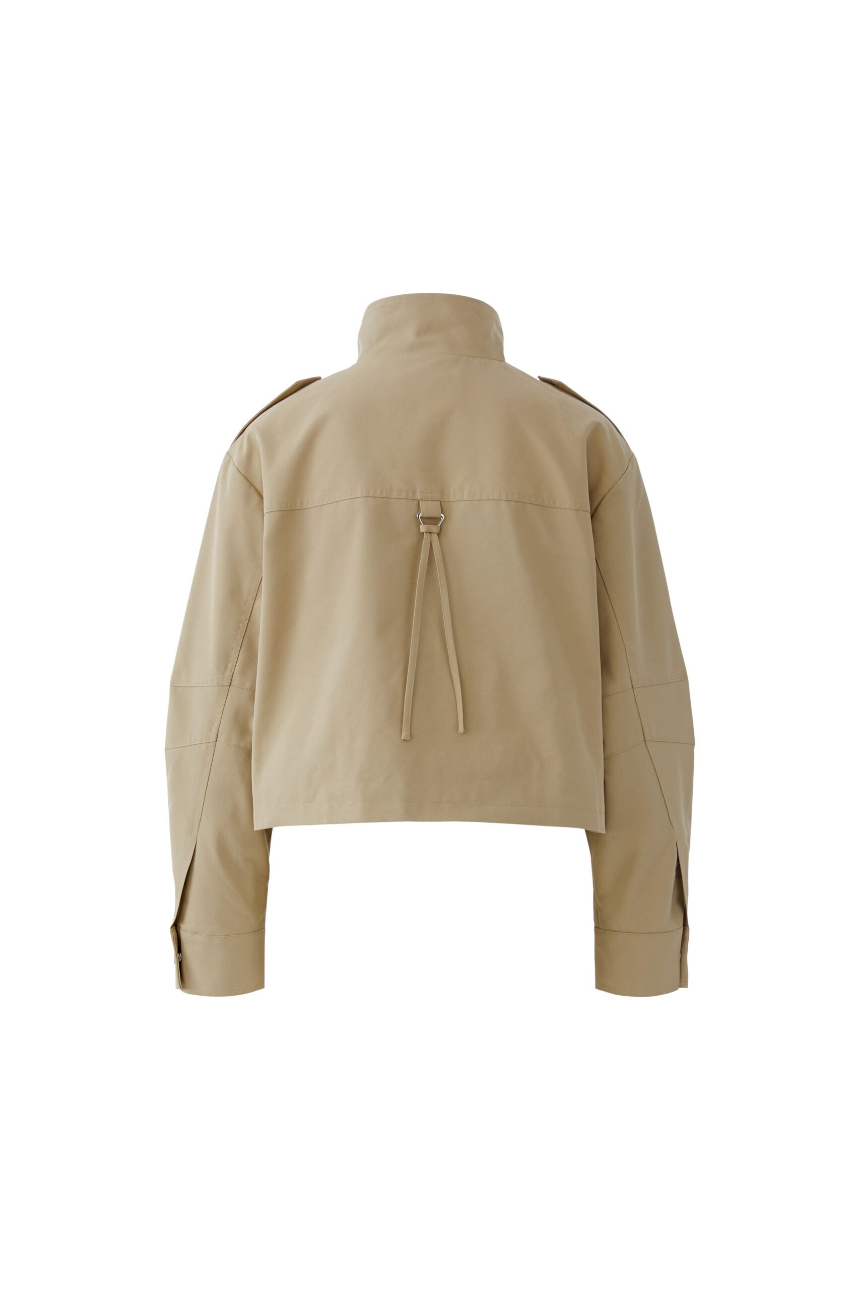 Jakke Kort Beige Oui - Bilde 11