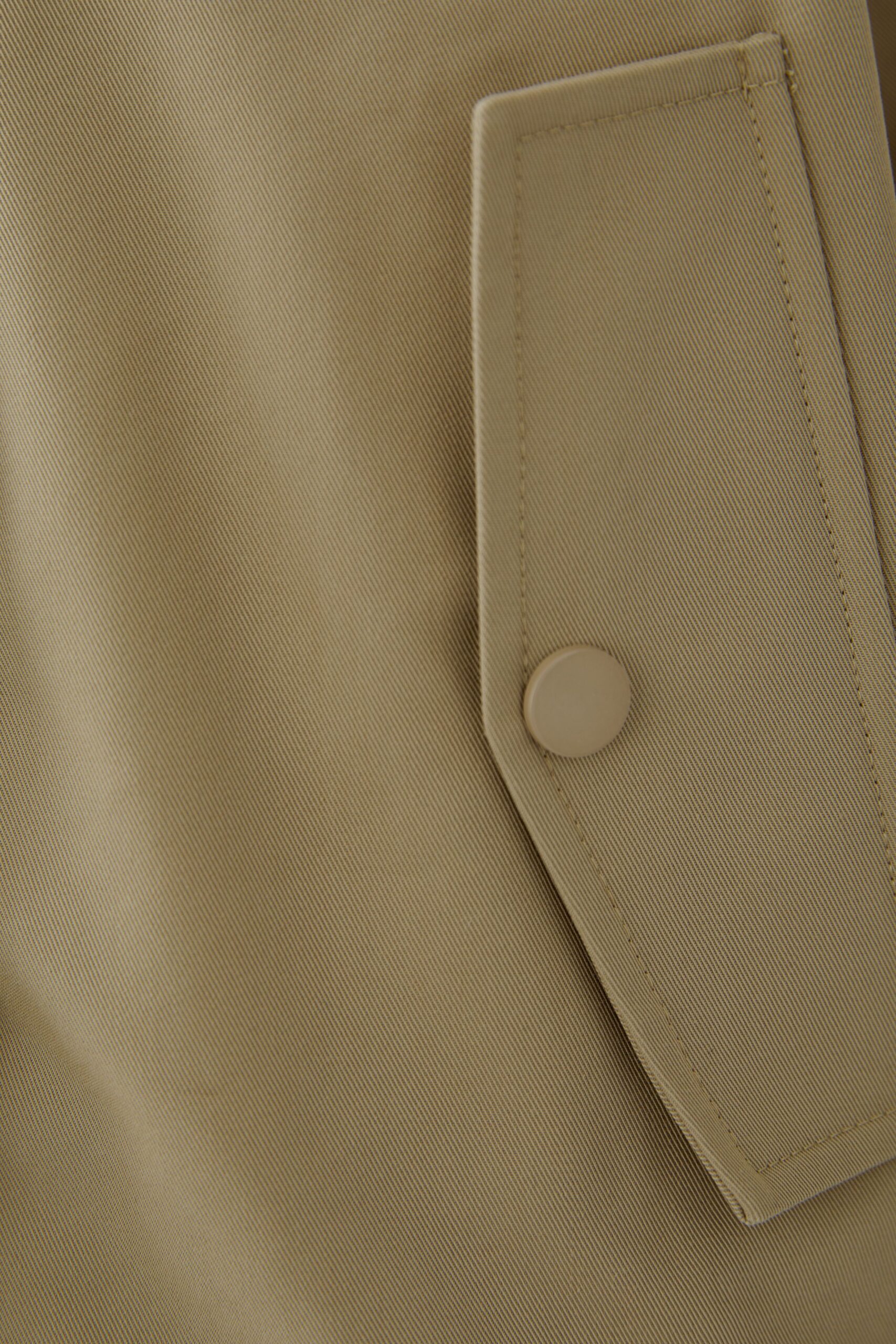 Jakke Kort Beige Oui - Bilde 10