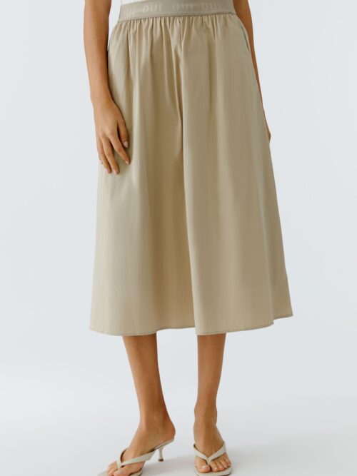 Skjørt Midi Beige Oui