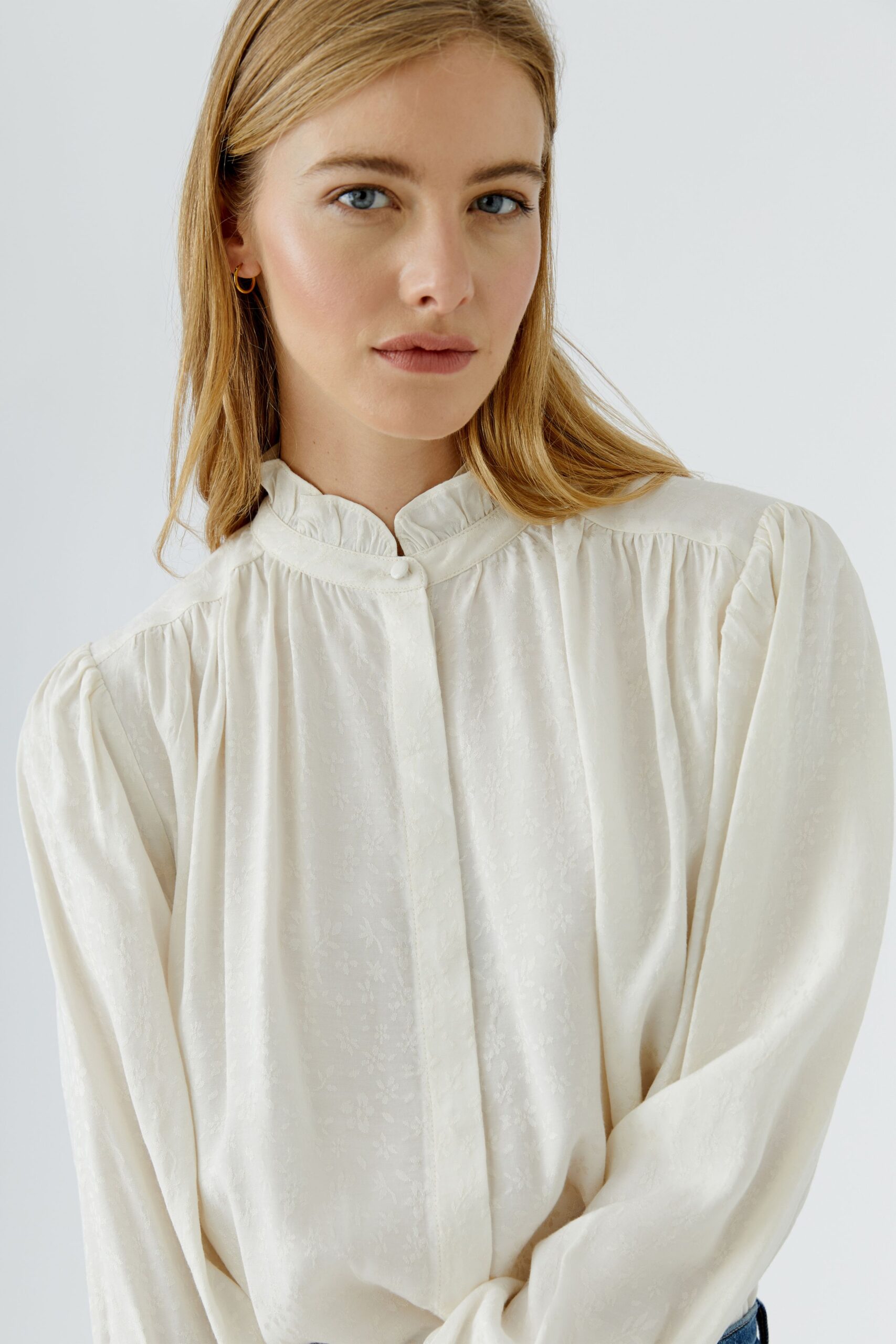 Bluse Offwhite Oui - Bilde 5