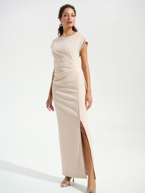Kjole Lang Beige Joseph Ribkoff