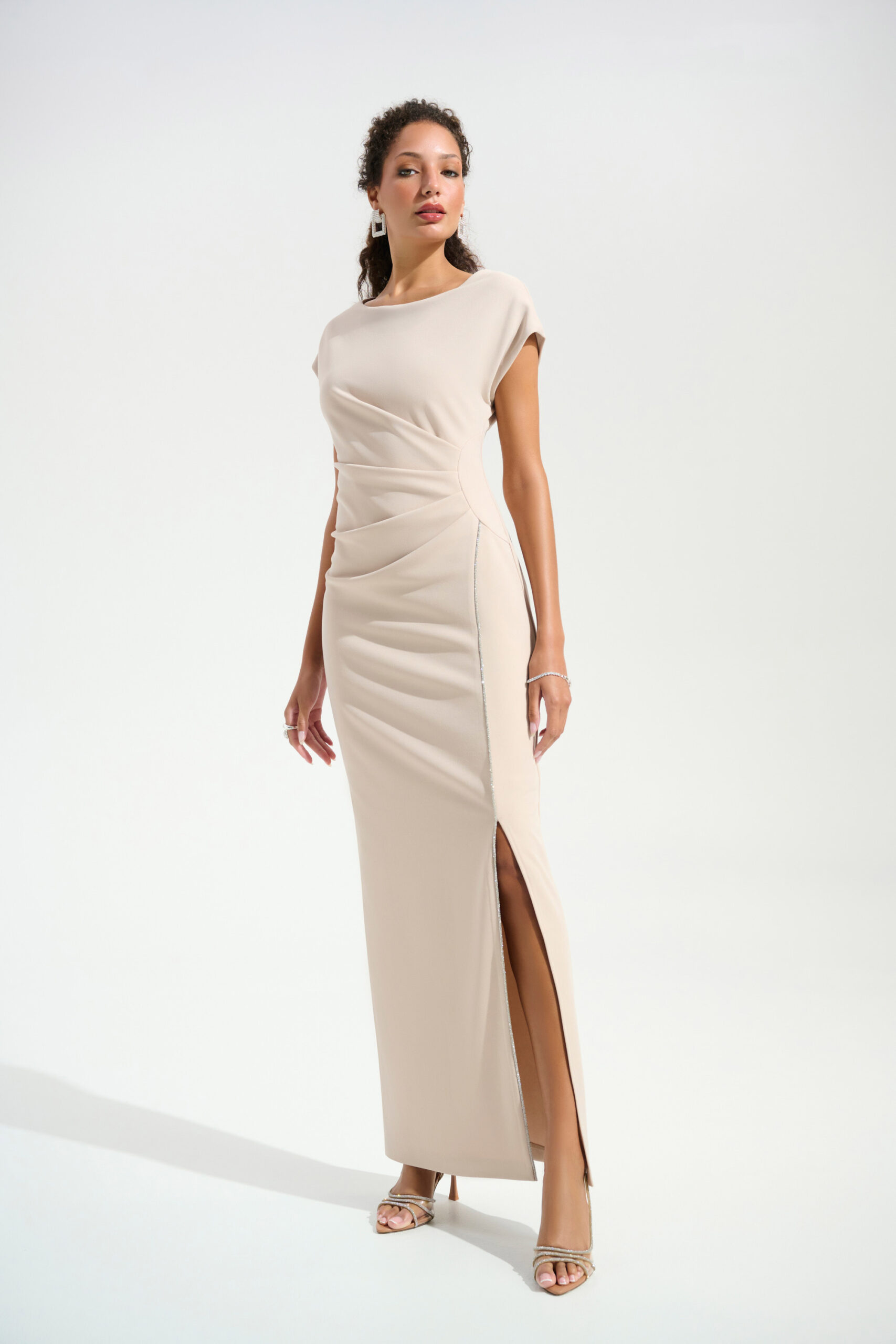 Kjole Lang Beige Joseph Ribkoff