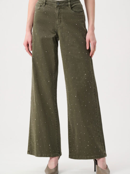 Jeans Oliven Rhinestones Joseph Ribkoff