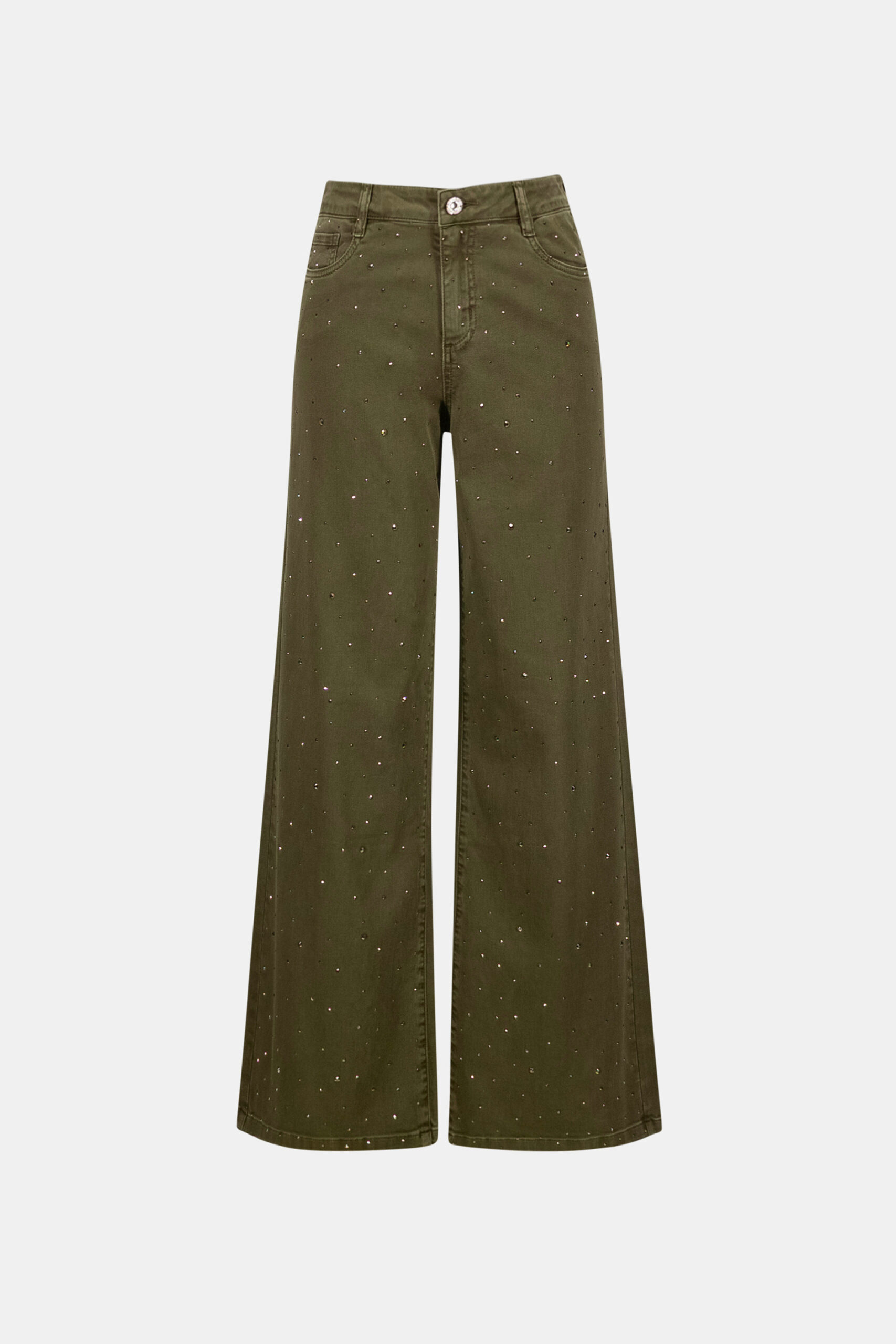 Jeans Oliven Rhinestones Joseph Ribkoff - Bilde 2