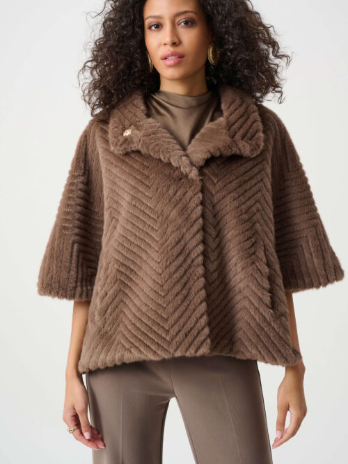 Fuskepels Taupe Joseph Ribkoff
