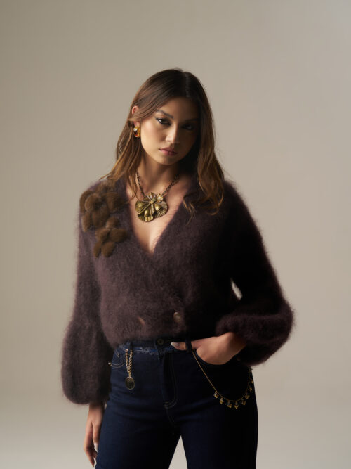Cardigan Brun PHO Firenze