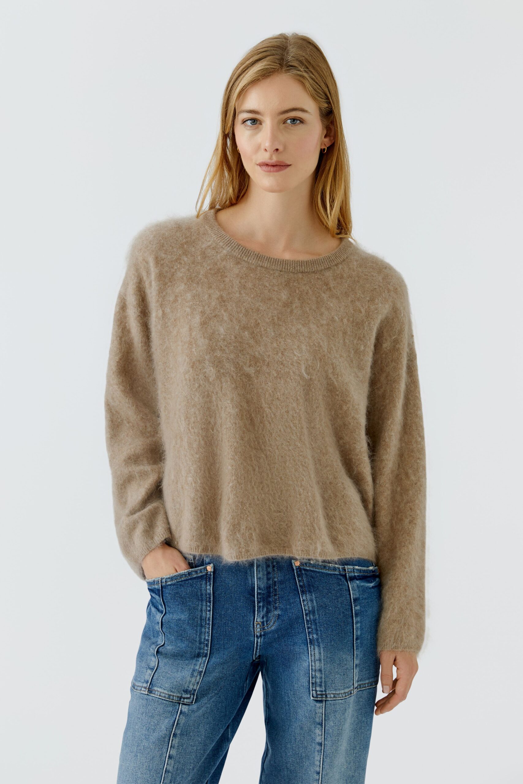 Genser Cashmere Beige Oui - Bilde 6