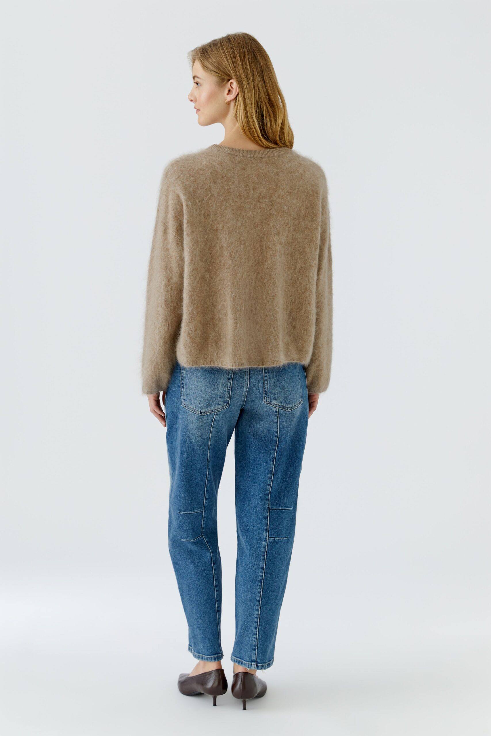 Genser Cashmere Beige Oui - Bilde 5