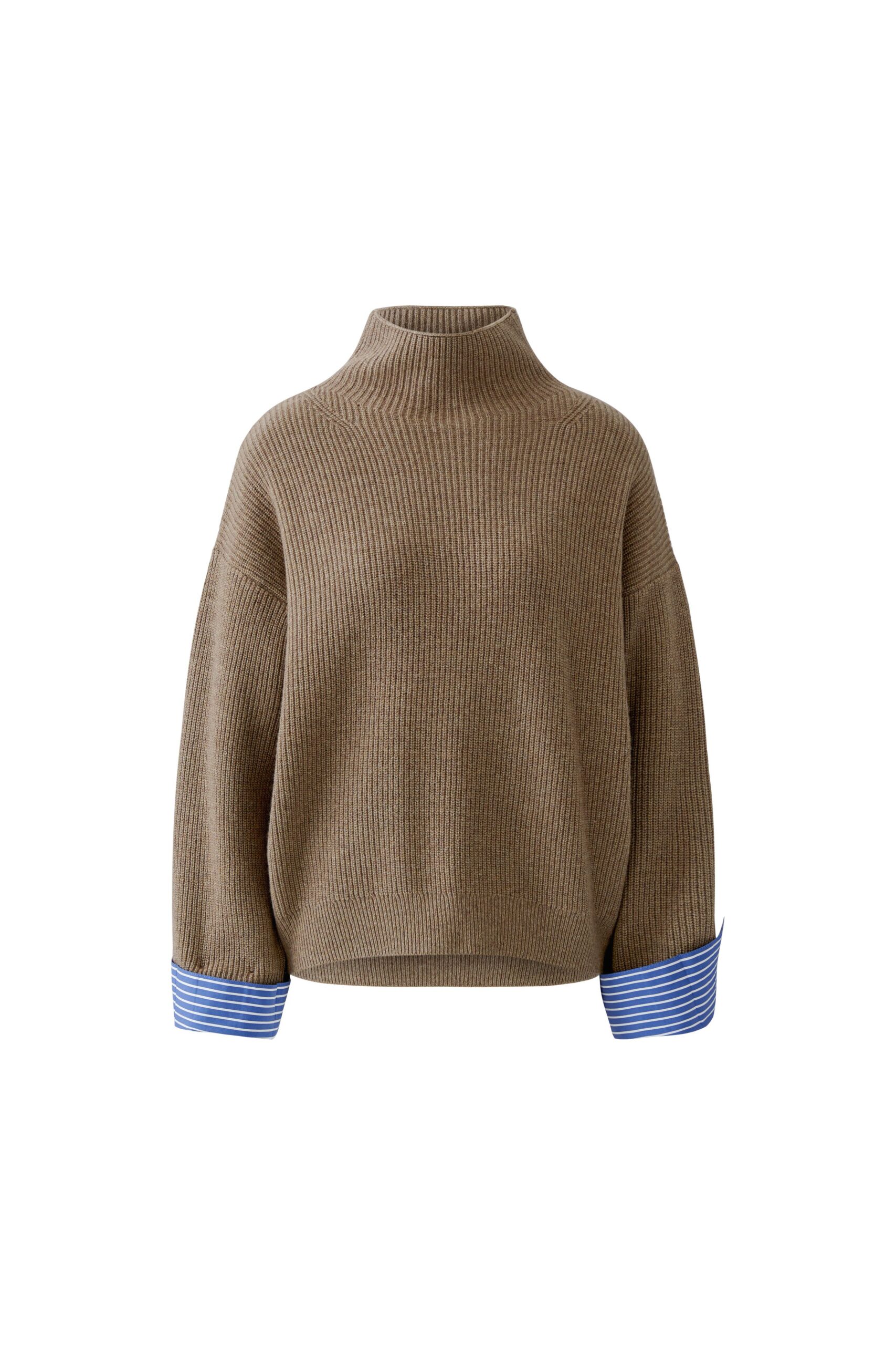 Genser Taupe Melange Oui - Bilde 2