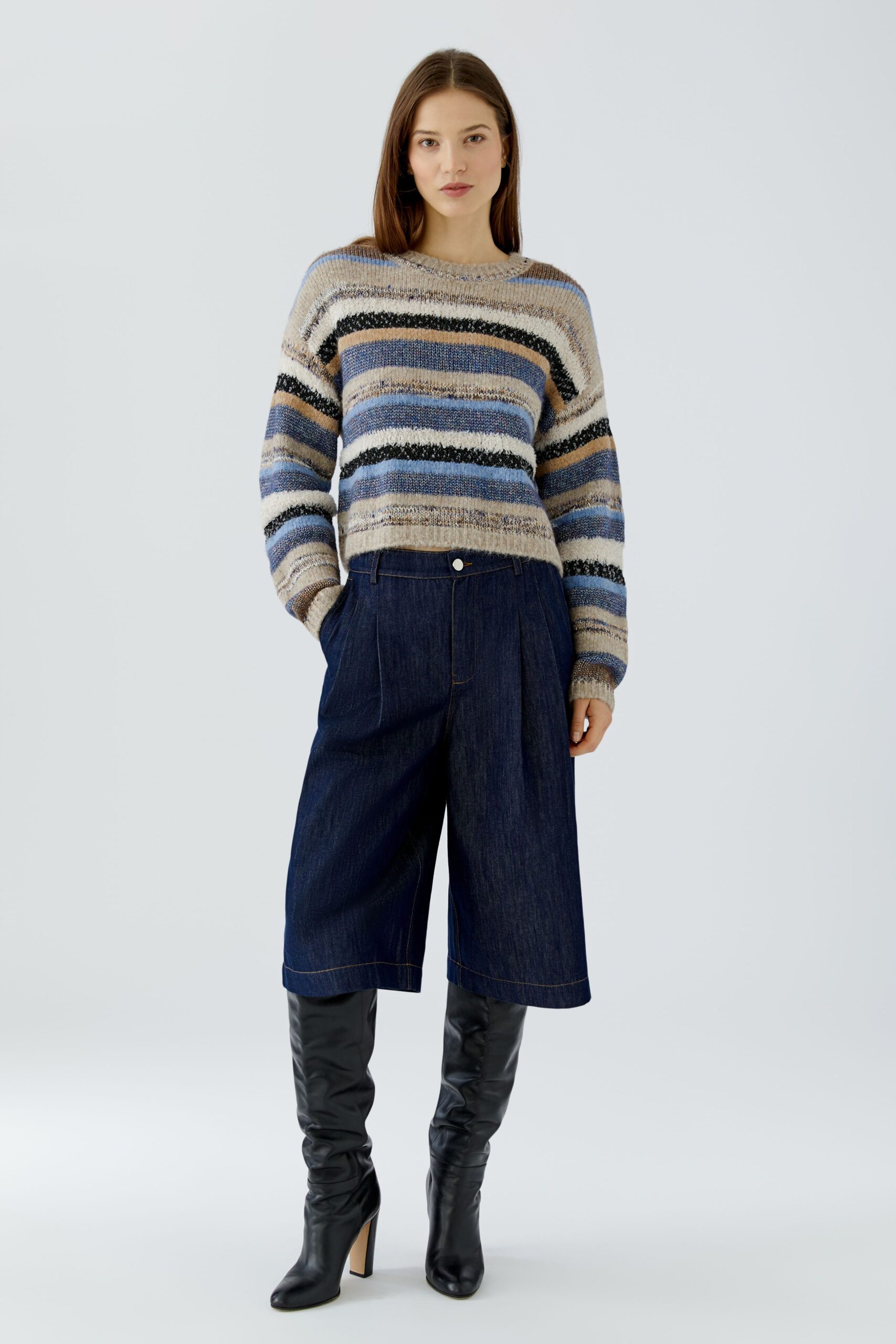 Genser Lightbrown Blue Oui - Bilde 8