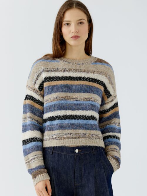 Genser Lightbrown Blue Oui