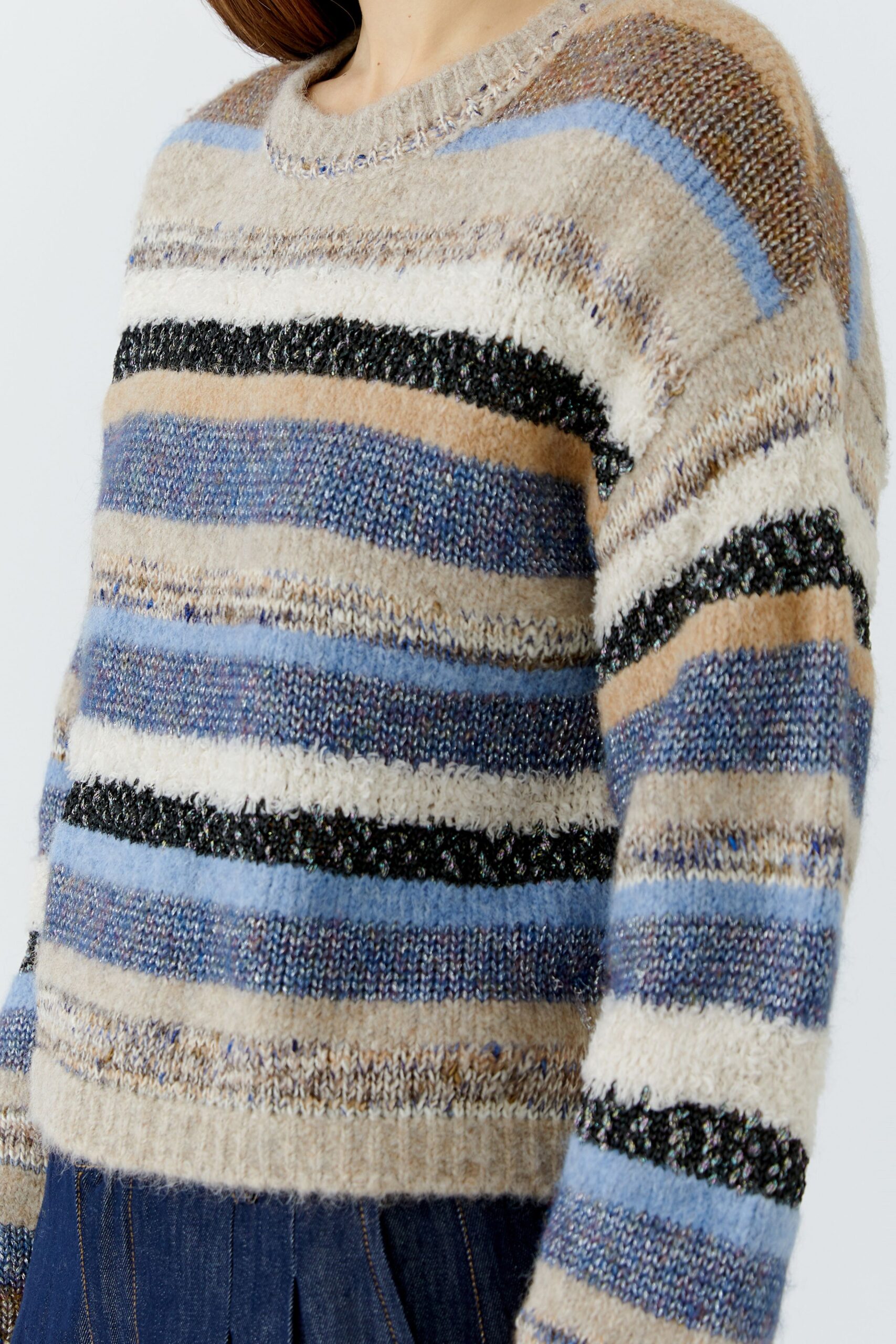 Genser Lightbrown Blue Oui - Bilde 5