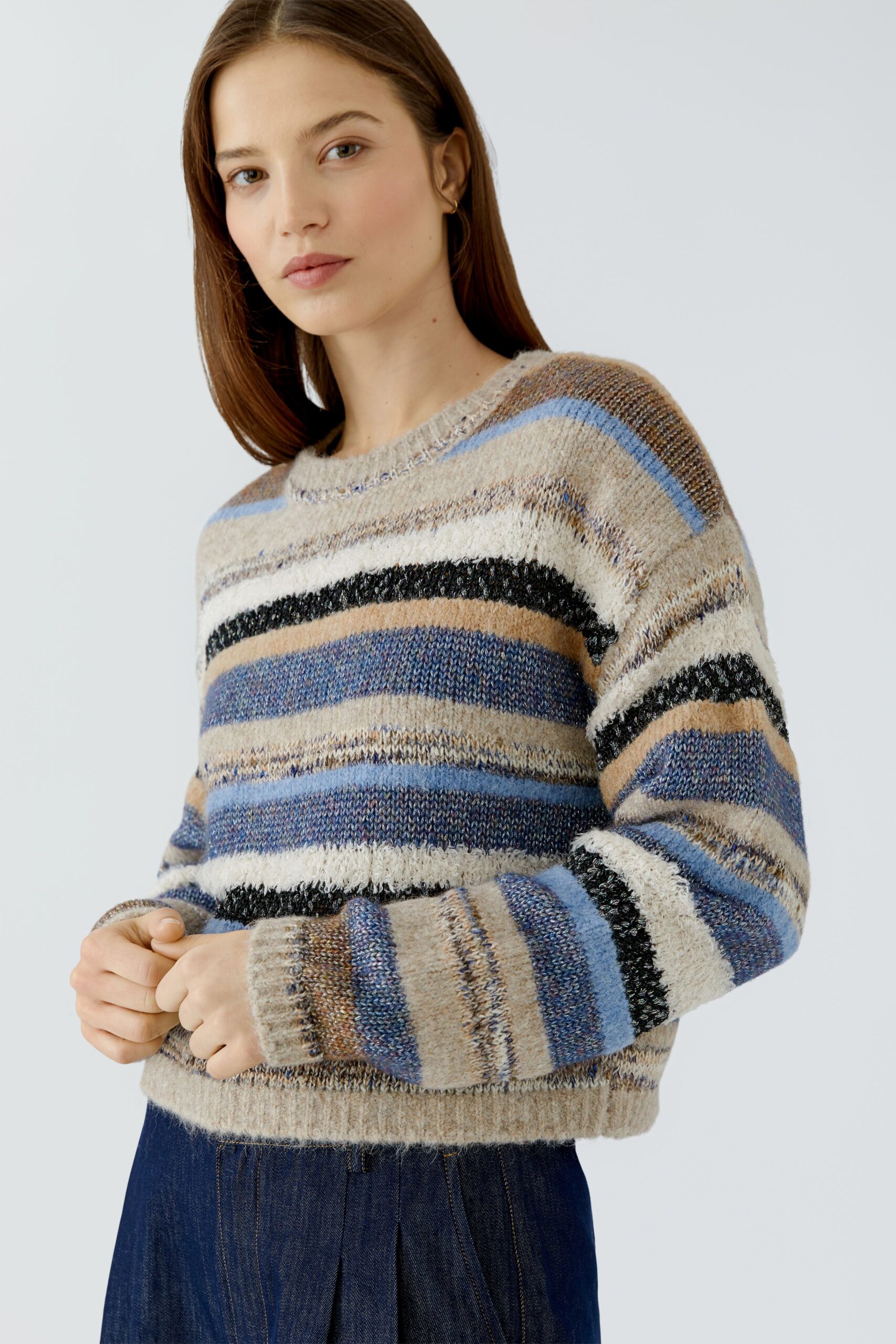 Genser Lightbrown Blue Oui - Bilde 4