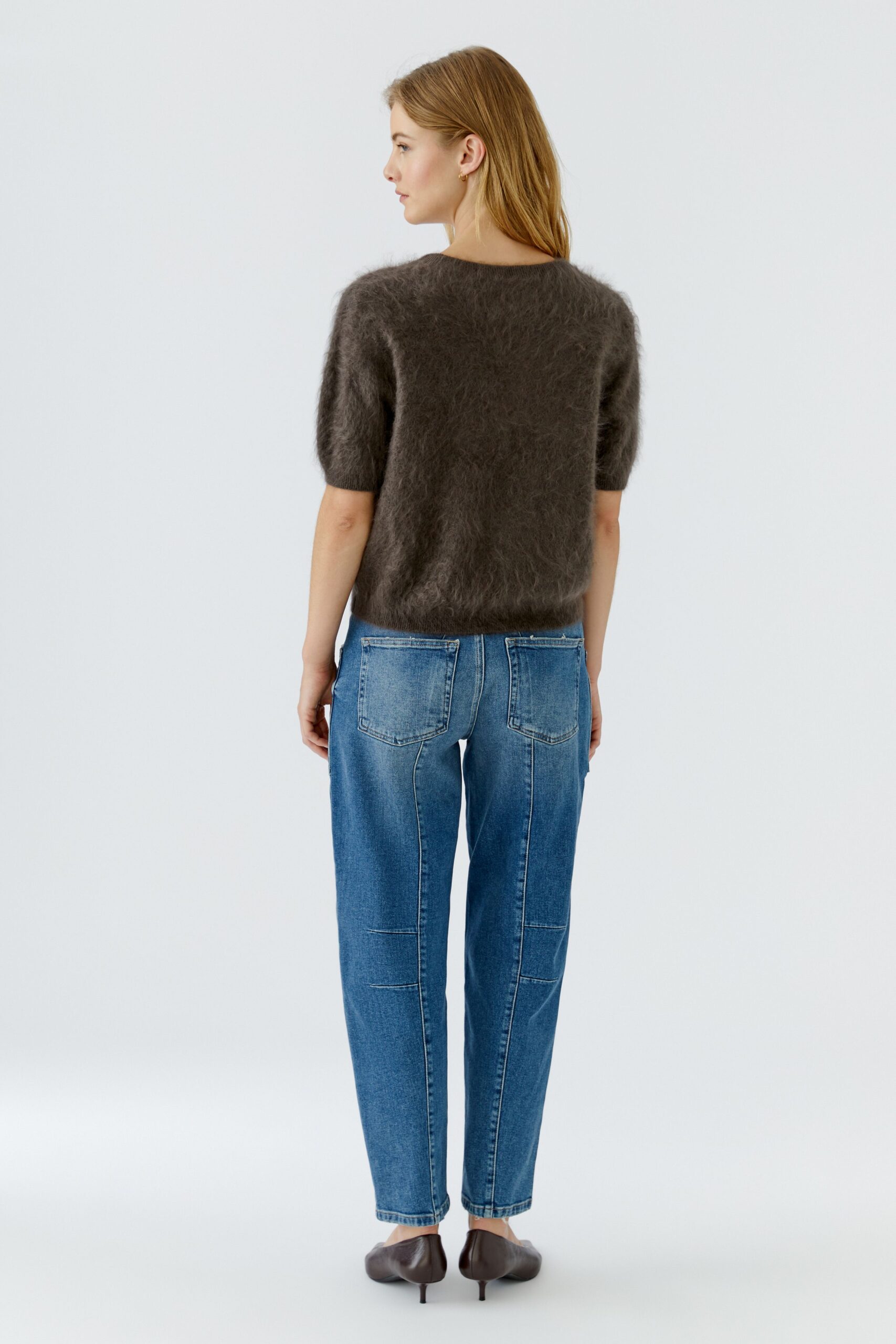 Genser Cashmere Kort Erm Oui - Bilde 5