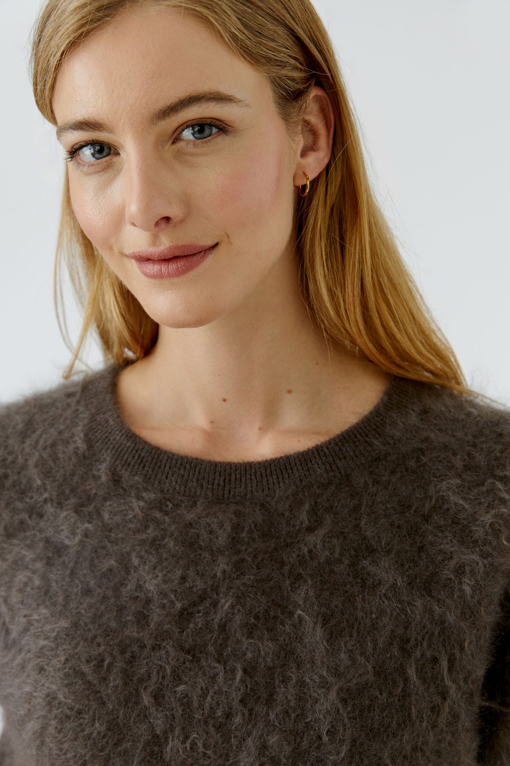 Genser Cashmere Kort Erm Oui - Bilde 4