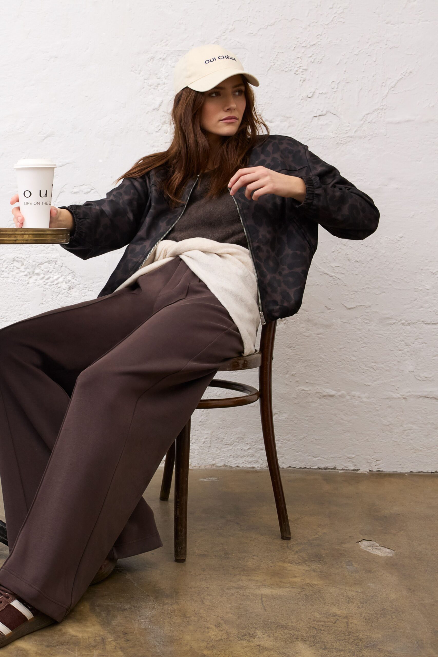 Genser Cashmere Kort Erm Oui - Bilde 3