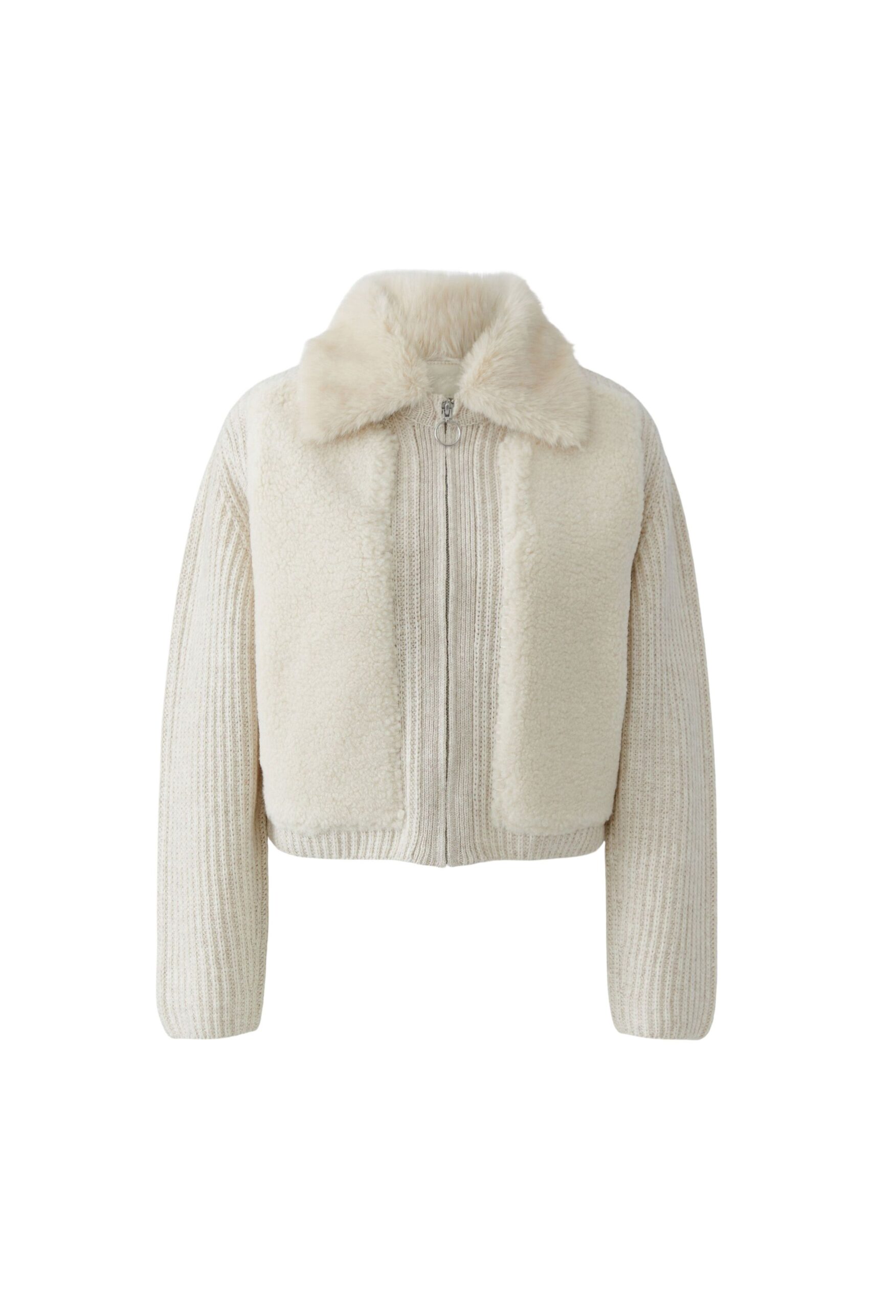 Jakke Teddy Offwhite Oui - Bilde 10