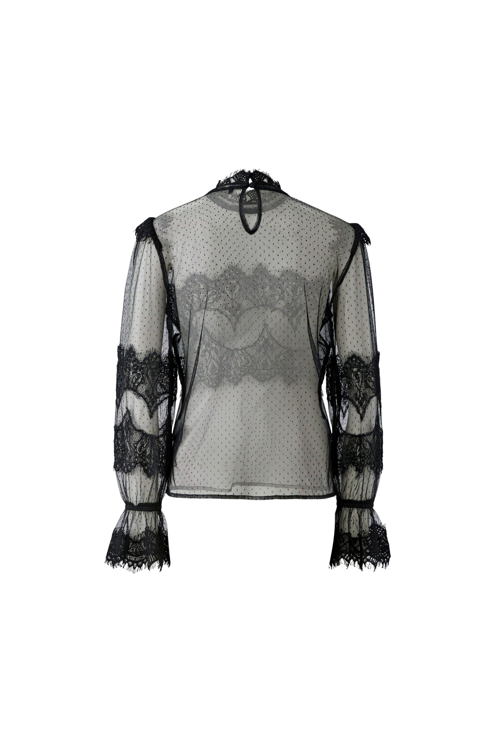 Bluse Blonde Black Oui - Bilde 7