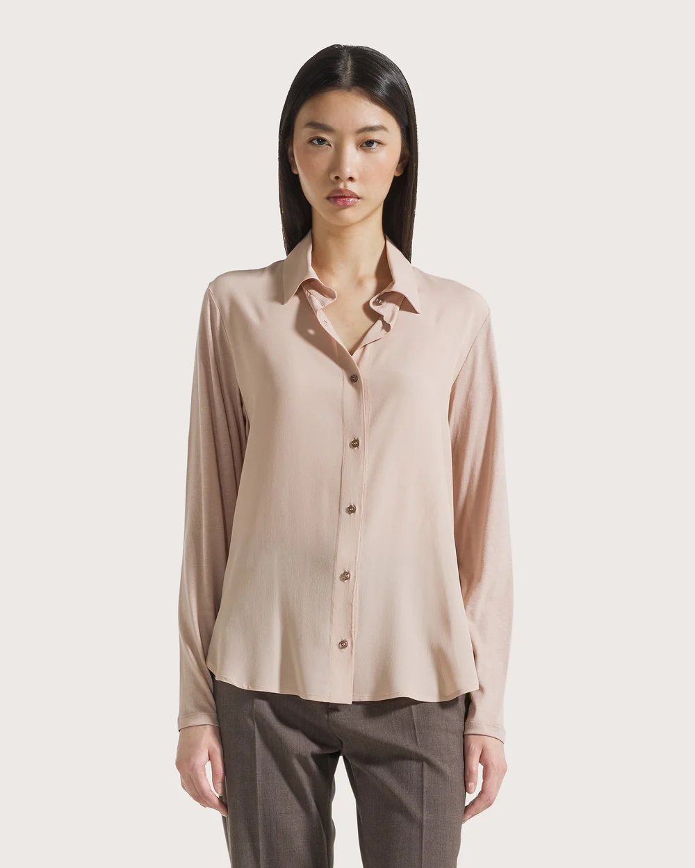 Bluse Pudder Rosa Seventy