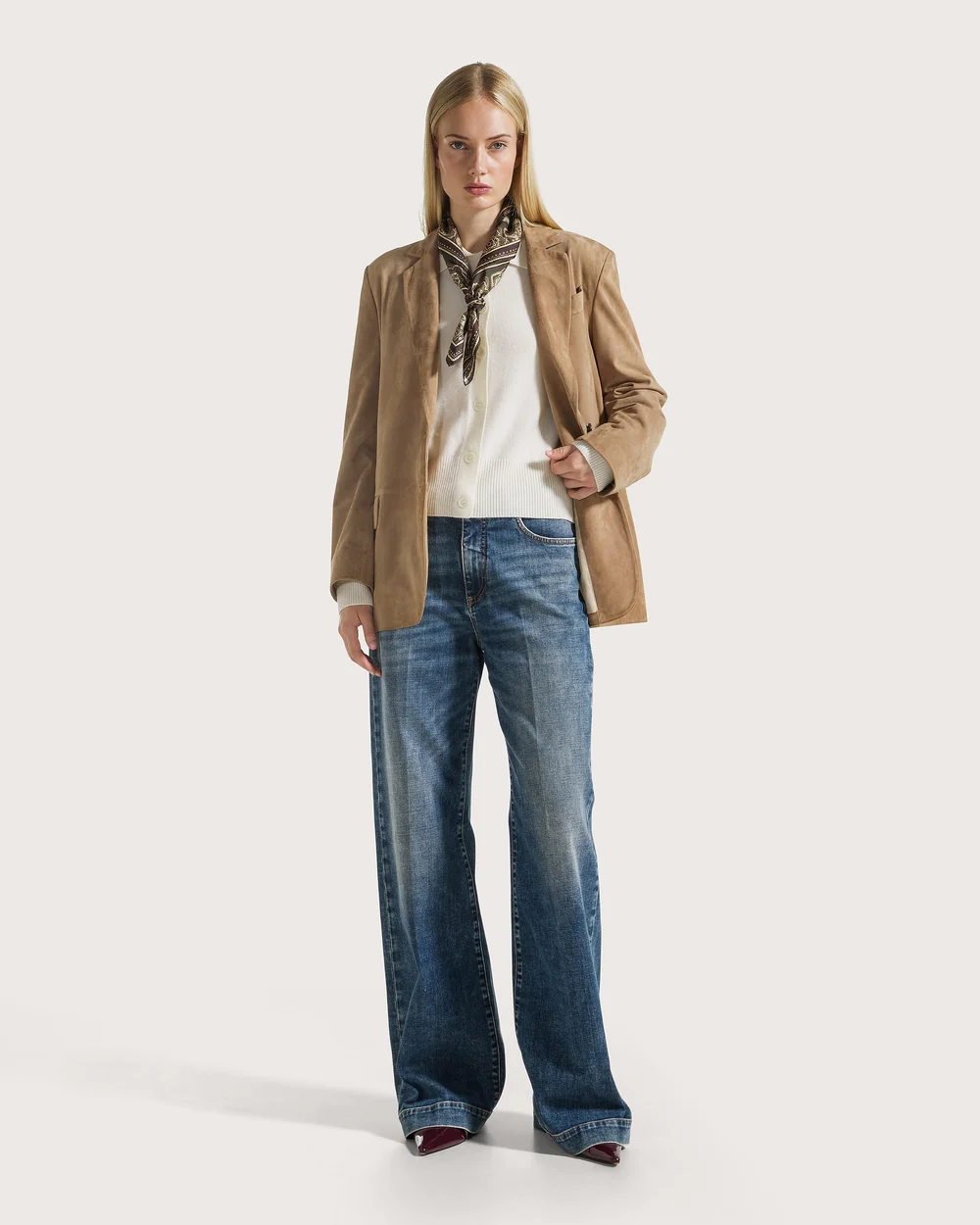 Cardigan Ivory Seventy - Bilde 3