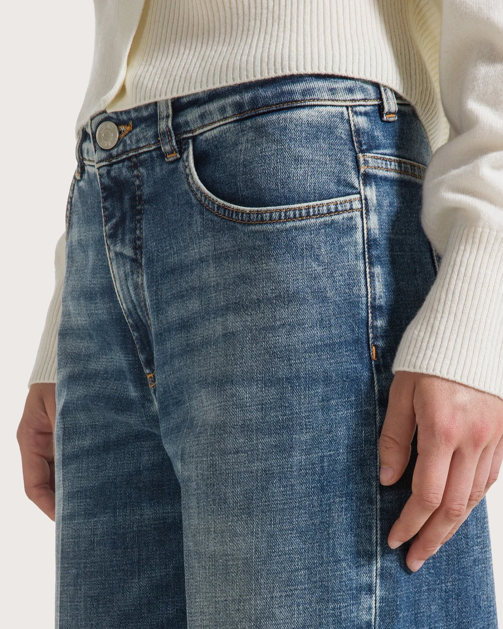 Jeans Long High Waist Seventy - Bilde 3