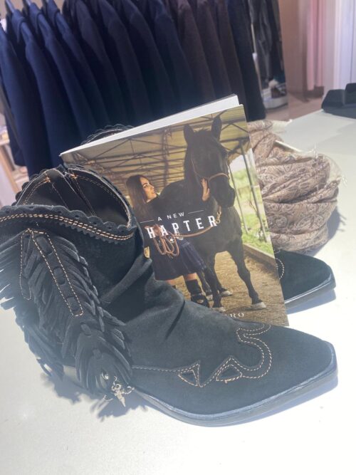 Boot Cowboy Black Silverstone El Vaquero